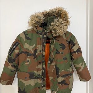 Toddler boys Ralph Lauren Camouflage Hooded Jacket